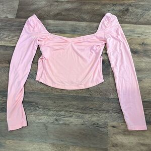 Pink Long sleeve shirt! XS!